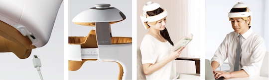 Dreamin Head Massage Therapy Unit - Home wellness heater device - Japan Trend Shop