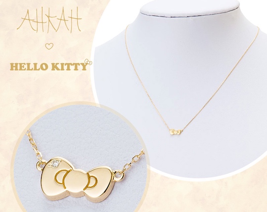 Ahkah Hello Kitty Necklace - Sanrio character jewelry - Japan Trend Shop