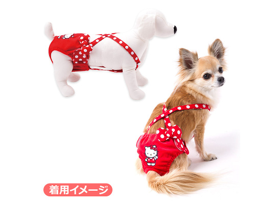 Hello Kitty Dog Pants - Cute sanitary pet clothes - Japan Trend Shop