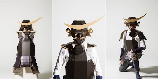 Kacchu Cardboard Samurai Armor for Adults - Sanada Yukimura, Date Masamune costume suits - Japan Trend Shop