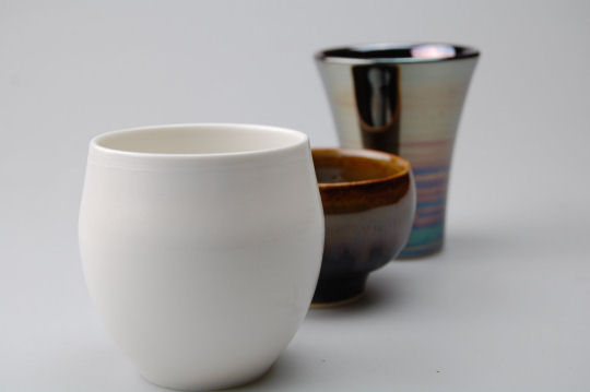 Hasami-yaki Sake Tasting Cups - Nihonshu porcelain drinking cups - Japan Trend Shop