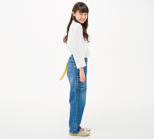 Cat Tail Jeans by Felissimo - Clothes for playing with pets - Japan Trend Shop