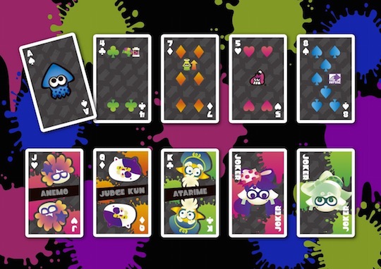 Splatoon Playing Cards Set