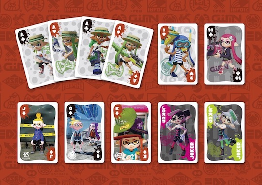 Splatoon Playing Cards Set - Decks based on Nintendo game - Japan Trend Shop