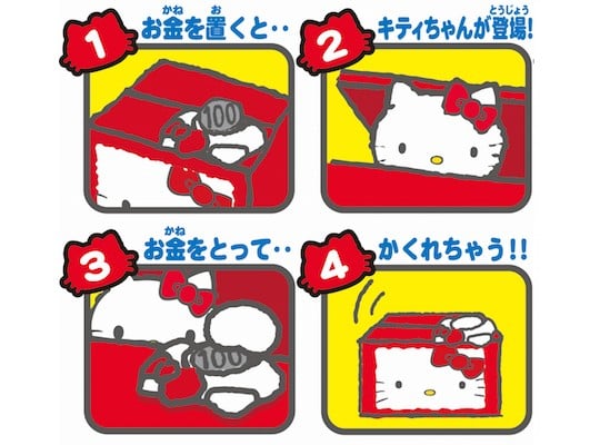 Hello Kitty Itazura Coin Bank - Sanrio character money box - Japan Trend Shop