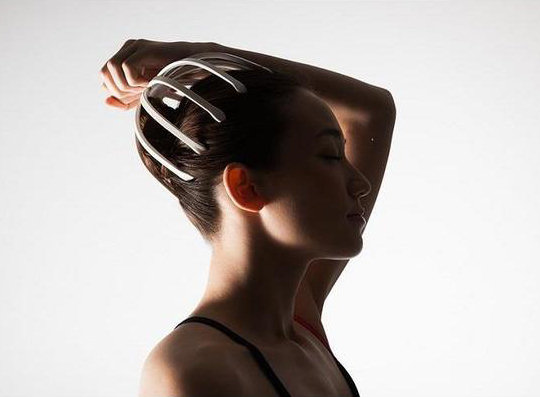 Akaishi Tsu-bo Head Massager - Scalp relaxation beauty tool - Japan Trend Shop