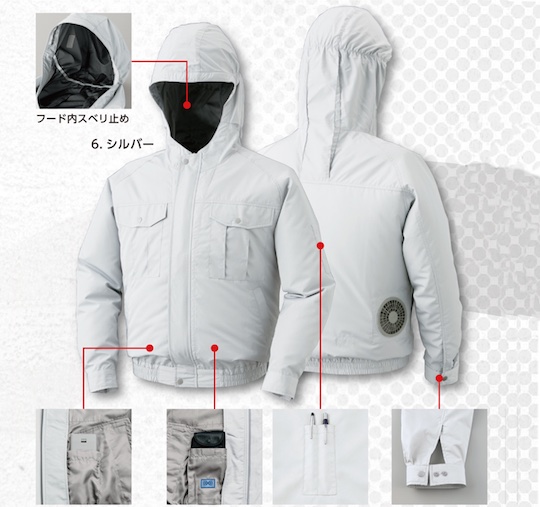 Kuchofuku Outdoor UV-Repellant Cooling Clothes BPF-500N - Ultraviolet, infrared sunlight protection - Japan Trend Shop