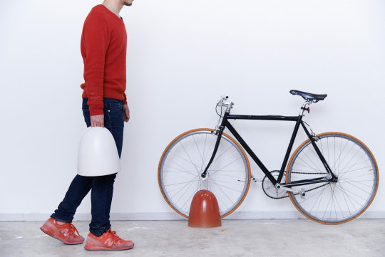 Shigaraki Pottery Designer Bicycle Stand - Ceramic bike storage - Japan Trend Shop