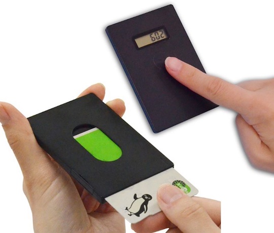 miruca IC Card Credit Reader - Check remaining money on train smart card - Japan Trend Shop