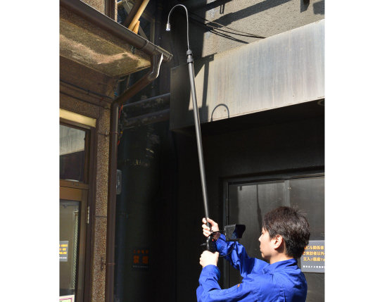Thanko Telescopic Camera - Long-pole borescope video camera - Japan Trend Shop