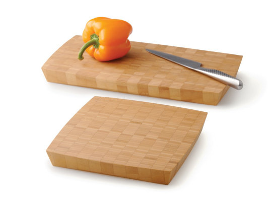 Grid Bamboo Cutting Board - Designer, practical cutting board - Japan Trend Shop