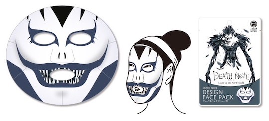 Death Note Ryuk Face Pack (3 Pack) - Death Note: Light Up the New World movie skin-care beauty - Japan Trend Shop