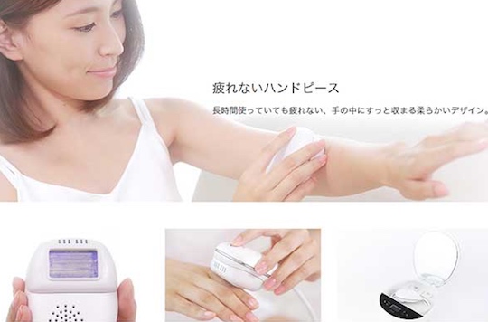 Lavie LVA500 IPL Epilator - Salon-style pulsed light hair removal device - Japan Trend Shop