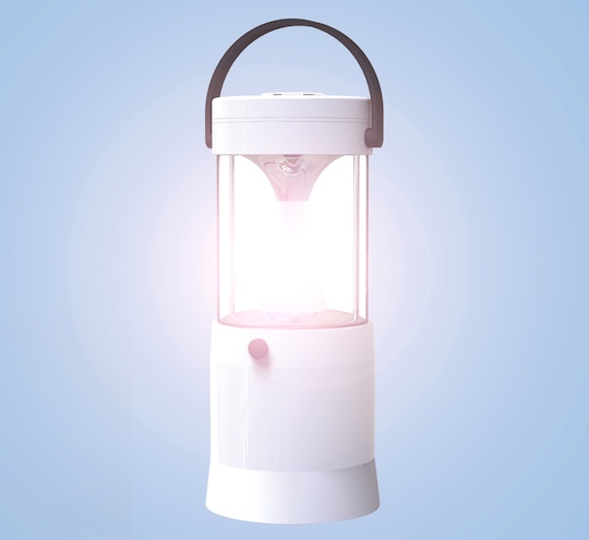 Mizusion Saltwater-powered LED Lantern - Saline water lamp by Maxell - Japan Trend Shop
