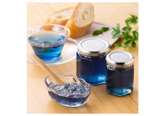 Aoi Mori Blue Apple Jam - Anchan blue tea colored jam - Japan Trend Shop
