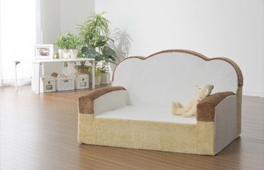 Fuwafuwa Loaf of Bread Sofa - Toast-shaped mini seat - Japan Trend Shop