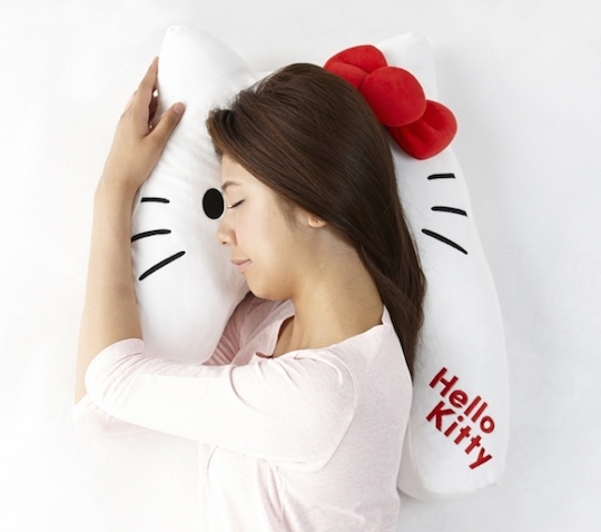 Sleep Vantage Hello Kitty Pillow - Sanrio character design sleep cushion - Japan Trend Shop