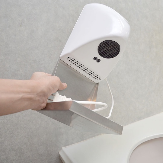 Thanko Compact Hand Dryer for Home - Household hand-drying device - Japan Trend Shop