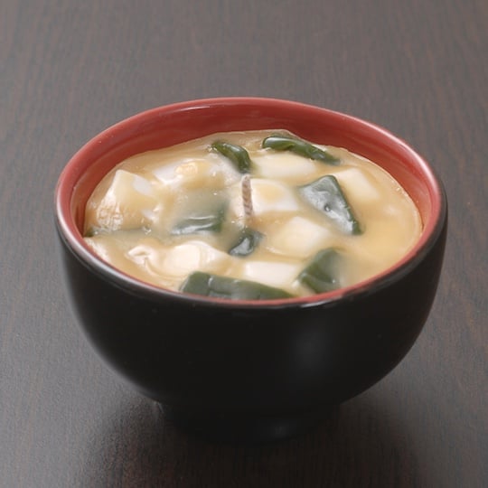 Miso Soup Candle - Japanese food design candle - Japan Trend Shop