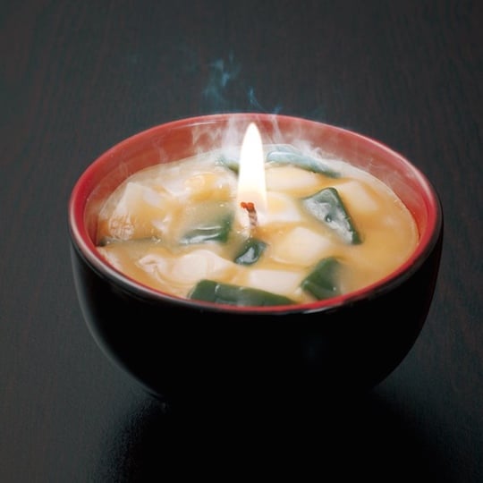 Miso Soup Candle - Japanese food design candle - Japan Trend Shop