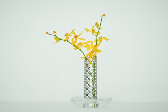 Plant Jewel Flower Arrangement Decorative Stand - Metallic floral decor - Japan Trend Shop