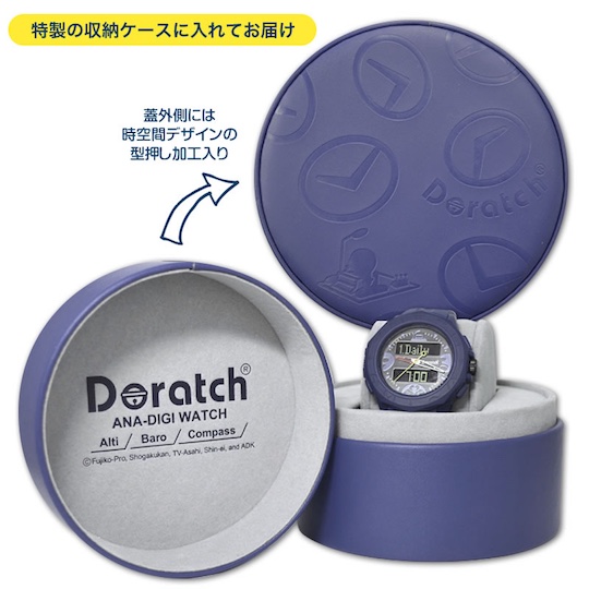 Doraemon Doratch Ana-Digi Watch - Analog outdoor character wristwatch - Japan Trend Shop