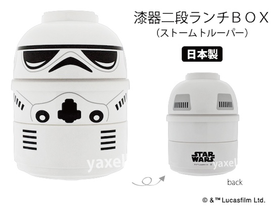 Star Wars Lacquerware Lunchbox - Darth Vader, C-3PO, R2-D2, Stormtrooper bento - Japan Trend Shop
