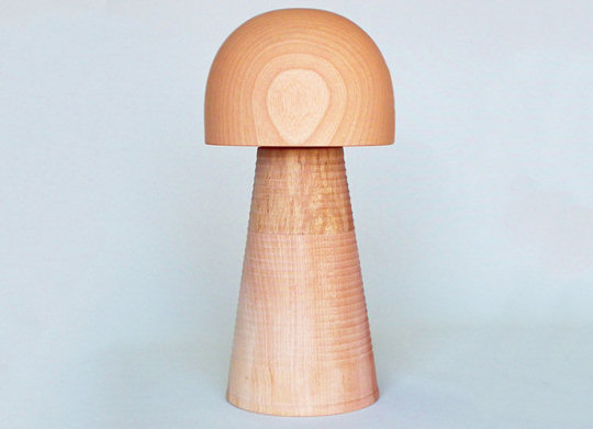 Usubiki Kinoko Mushroom Light - Wooden table lamp - Japan Trend Shop