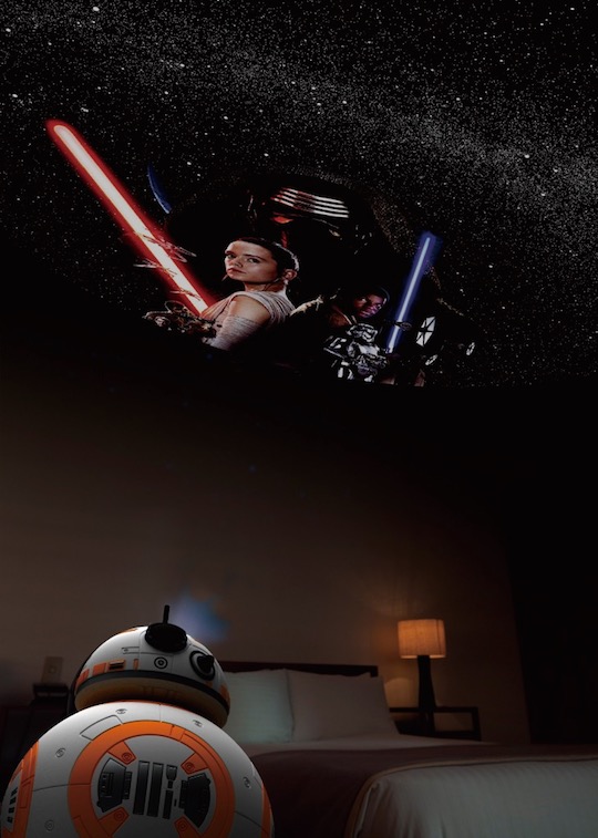 Homestar BB-8 Home Planetarium - Star Wars droid character planetarium - Japan Trend Shop