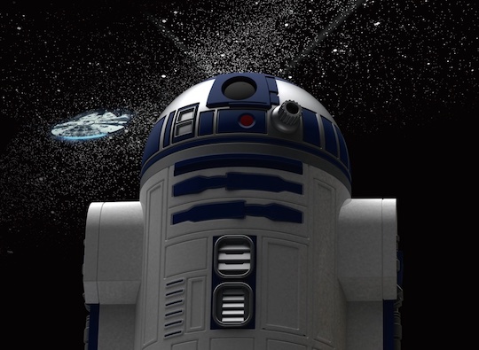 Homestar R2-D2 Home Planetarium (New Version) - Star Wars droid character star-gazing - Japan Trend Shop