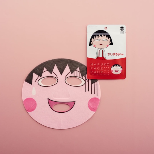 Chibi Maruko-chan Face Pack (Three Pack) - Manga character beauty masks - Japan Trend Shop