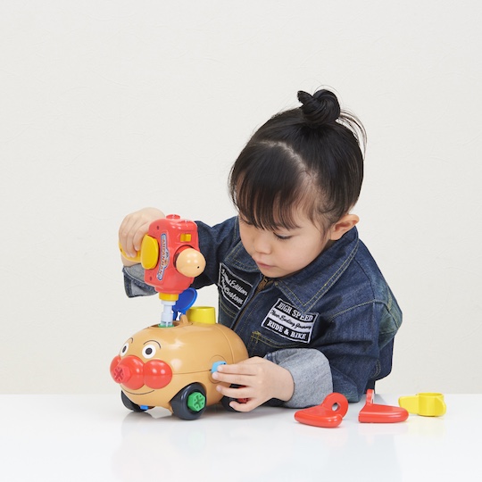 Self-assembly Anpanman Car Kit - Children's DIY learning set - Japan Trend Shop