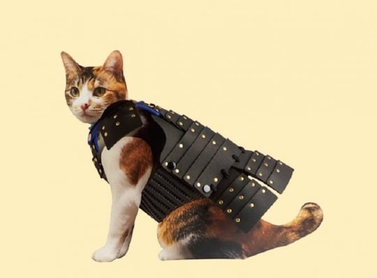 Samurai Pet Armor for Cats and Dogs - Small pet clothes - Japan Trend Shop