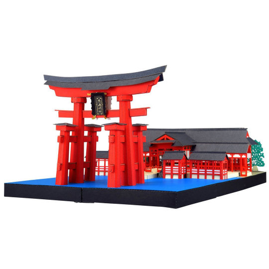 Nano Premium Itsukushima Miyajima Shrine Deluxe Model - Papercraft self-assembly model - Japan Trend Shop