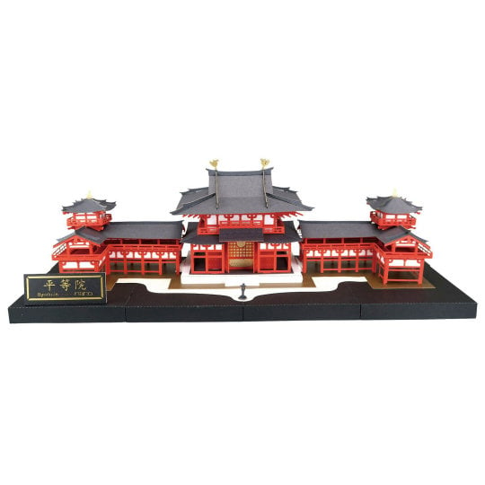Nano Premium Byodo-in Temple Deluxe Model - Papercraft set of Kyoto temple - Japan Trend Shop