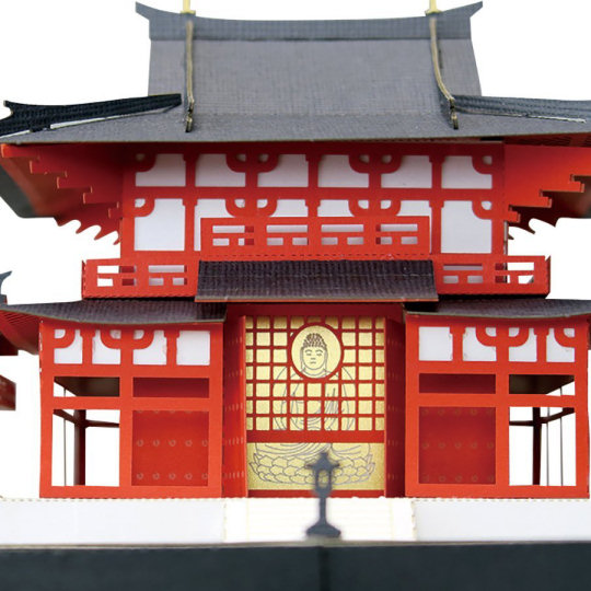 Nano Premium Byodo-in Temple Deluxe Model - Papercraft set of Kyoto temple - Japan Trend Shop
