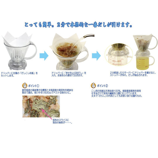 Dashi Stock Starter Kit - Foundational Japanese cuisine cooking stock preparation set - Japan Trend Shop