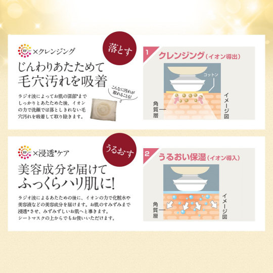 Ya-man RF Beaute Photo Plus Ex - Radio frequency skin-care treatment device - Japan Trend Shop