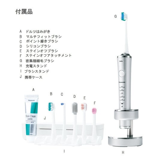 Panasonic EW-DP51 Doltz Sound Wave Toothbrush - Next-generation electric toothbrush - Japan Trend Shop