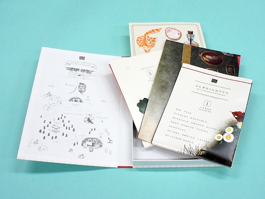 Big Book: Alice's Adventures in Wonderland - Interactive story sheets for kids - Japan Trend Shop