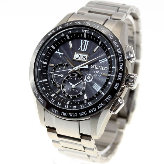 Seiko Astron 8X Series Big-Date SBXB137 Watch - GPS solar wristwatch - Japan Trend Shop