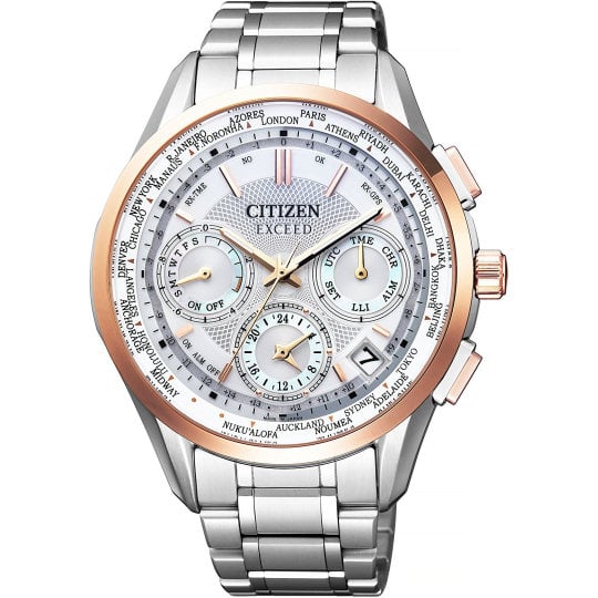 Citizen Exceed CC9050 Watch - Satellite Eco-Drive chronograph wristwatch - Japan Trend Shop