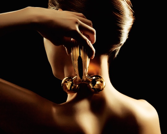 ReFa Premium 24-Carat Gold-Coated Beauty Massager - Luxury microcurrent device by MTG - Japan Trend Shop