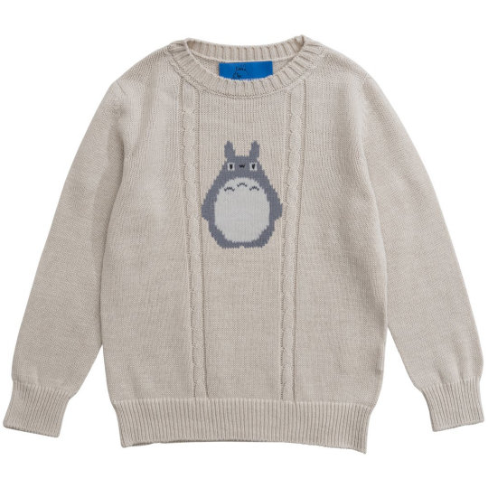 My Neighbor Totoro Hand-knit Sweater for Kids - Official Studio Ghibli clothing for children - Japan Trend Shop