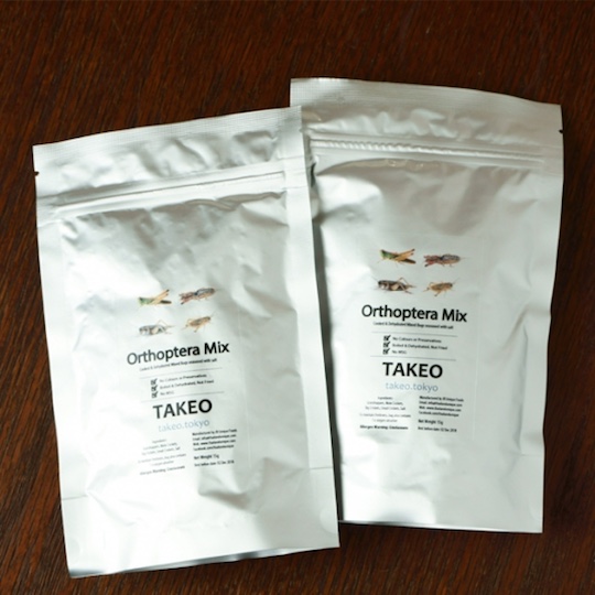 Takeo Tokyo Edible Orthoptera Insects Mix Snack - Grasshoppers, bush crickets, mole crickets food item - Japan Trend Shop
