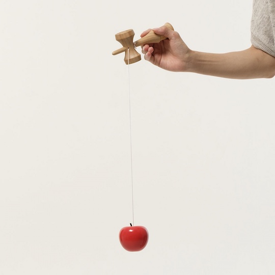 Apple Kendama - Designer remake of traditional Japanese toy - Japan Trend Shop