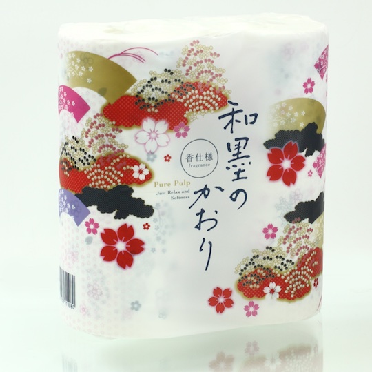Wasumi Japanese Ink Fragrance Toilet Paper (12 Pack) - Traditional crafts and art design - Japan Trend Shop