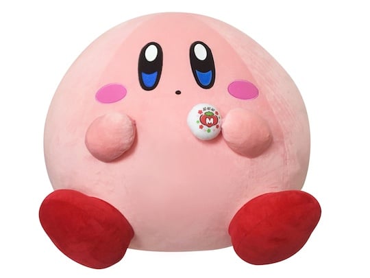 Giant Kirby Plush Toy - Huggable Nintendo character toy - Japan Trend Shop