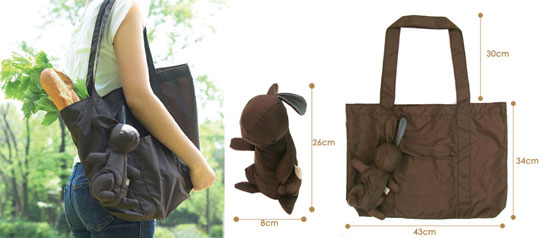 Picnica bunny tote eco bag -  - Japan Trend Shop