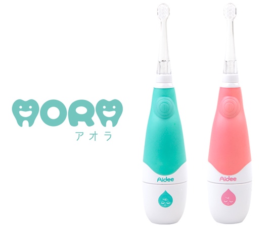 Aora Light-Up Electric Toothbrush for Children - Dental hygiene for kids - Japan Trend Shop